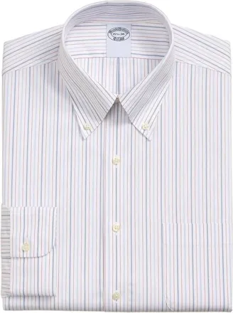 Brooks Brothers Hombre, Camisas, Blanco, Talla: 4XL