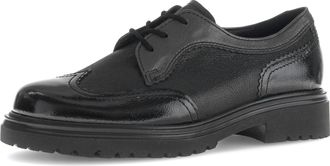 Gabor Womens trainers, womens lace-up shoes, Black Asfalto 17, 35.5 EU Weit