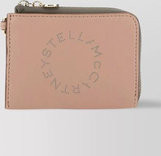 Stella McCartney structured two-tone alter mat wallet