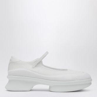 Prada Ballerina bianca in mesh