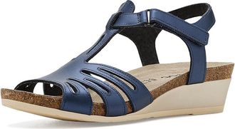 Naot Starlet Womens Wedge Shoes Polar Sea Leather : EU 42 (US Womens 11) M