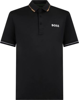HUGO BOSS Paul Pro Polo - Heren - Polos - Zwart - L - Katoen - Tops