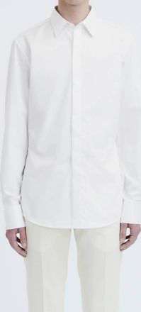 Tiger Of Sweden Adley T Long Sleeve Shirt In Pure White