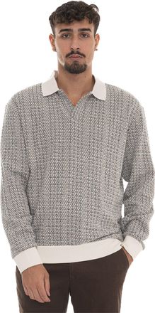 BOSS Polo manica lunga C-SOTA Panna BOSS Uomo