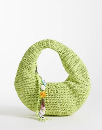 HUGO BOSS Zeya - Borsa a mano gialla-Giallo