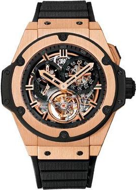 Hublot Big Bang King Power Skeleton Dial 18K King Gold Mens Watch 708.PX.0180.RX