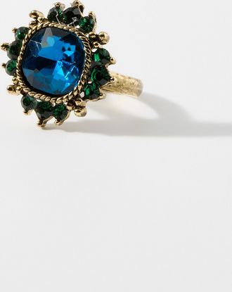 Simons Womens Colourful stone decorative ring