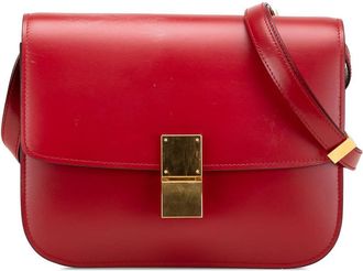 Celine Pre-owned Celine Medium Calfskin Classic Box HU27JN3QG62KKXKI