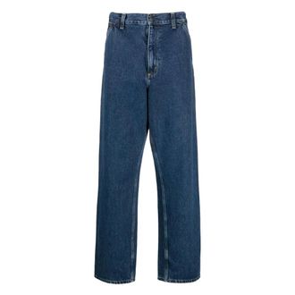 Carhartt Work in Progress Heren, Jeans, Blauw, Maat: W33 L30 Katoen