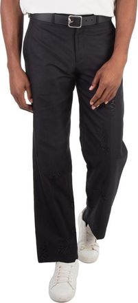 Fendi Tailored Woven Pattern Trousers, Brand Size 46 (US Size 30)