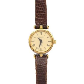 Gucci Pre-owned Vintage Polshorloge - Dames - Vintage Horloges - Beige - ONE Size - Vintage