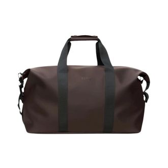 Rains Hilo Weekend Bag - Heren - Tassen - Bruin - Maat: ONE Size Poliester