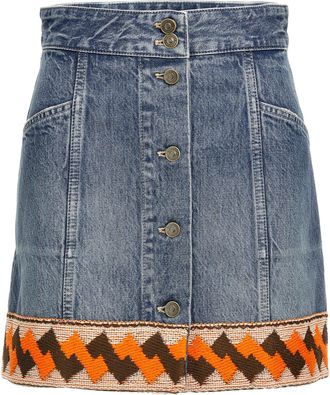 Valentino Garavani Trimming Skirt