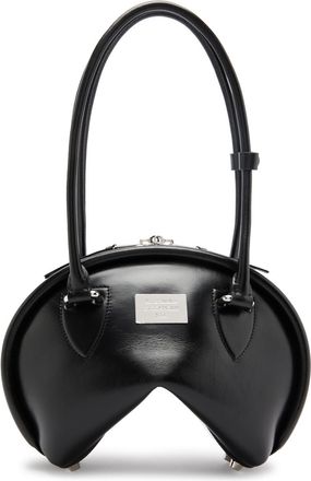 Acne Studios Bowlina Mini Leather Shoulder bag - Black - One Size
