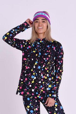 OOSC Baselayer Top - Catalina Wine Mixer Womens in Multi-Colour at Nordstrom, Size Medium