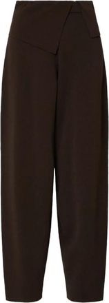 Liu Jo Pantalones de punto - Trousers - Mujer - Marr&oacute;n - S