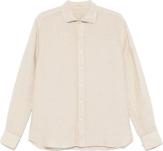 120% Lino Uomo, Magliette, Beige, M, new