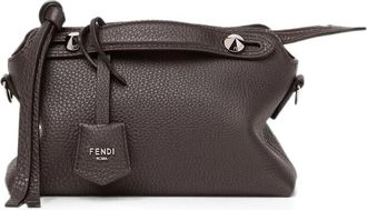 Fendi By The Way Soft Mini Ebony Leather Bag
