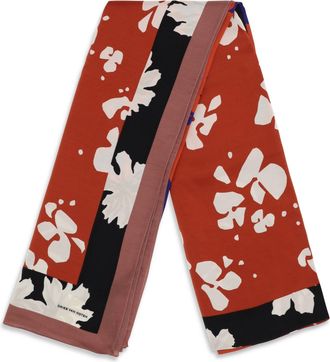 Dries Van Noten Mens Scarf Printed Viscose Multicolour Scarfs