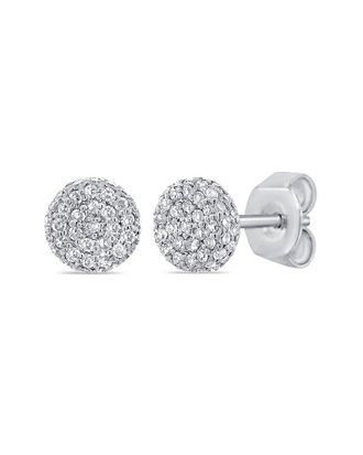Sabrina Designs 14K 0.33 Ct. Tw. Diamond Disc Earrings