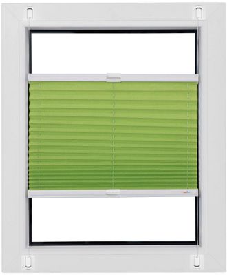 Sunlines Plissee »Start-up Style Crush« blickdicht ohne Bohren verspannt geklebt mit Gelenkklebeplatte