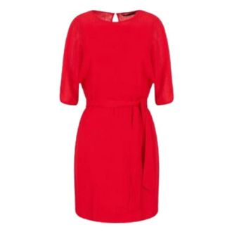 A|X Armani Exchange Dames, Jurken, Rood, Maat: XS Poliester