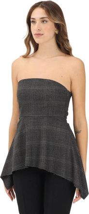 Vicolo Top elegant - Dames - Tops zonder mouwen - Grijs - M - Tops