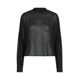 Dante6 Biacco Top - Dames - Blouses & Shirts - Zwart - Maat: XS Leer