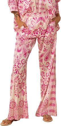 Hale Bob Frankie Silk-Blend Pant