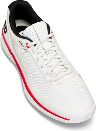 Wilson Rush Lite 5 Tennis Shoe in White/black/infrared at Nordstrom, Size 11.5