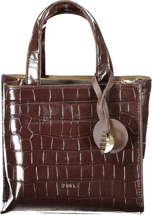 Furla Brown Leather Womens Womens Bag