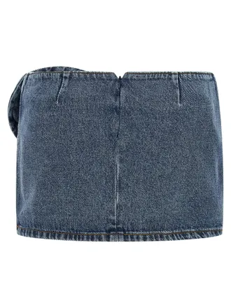 Magda Butrym Denim Skirt - Blue