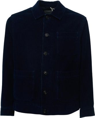 Circolo 1901 Corduroy Overshirt - Heren - Jassen - Blauw - Maat: M Corduroy