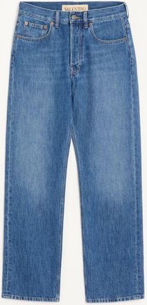 Valentino Valentino Denim Trousers Man BLUE 29