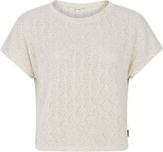 Protest Kurzarmshirt PROTEST Tops PRTIris, Damen, Gr. L, weiss (kitsanftes wei&szlig;), Obermaterial: 97% Polyester PES. 3% Elasthan EL., Shirts Kurzarmshirt