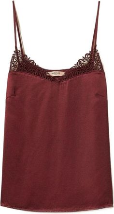 Twinset Paarse Top voor Vrouwen - Dames - Tops zonder mouwen - Paars - XL - Tops
