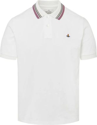 Vivienne Westwood Polo con dettaglio Orb - Bianco