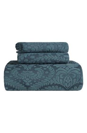 Superior Aspen Cotton Blend Comforter Set in Deep Sea at Nordstrom Rack, Size Full
