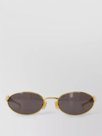 Bottega Veneta bv1386s sunglasses metal round oval frame