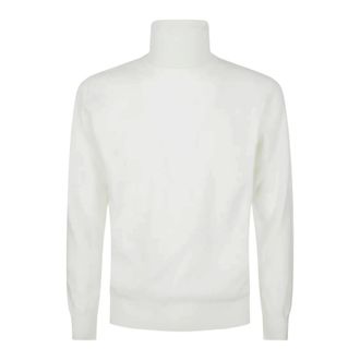 Altea Maglia Dolcevita Rasata M/L - - Knitwear - Uomo - Bianco - XL