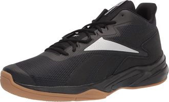 Reebok Mens More Buckets Sneaker, Black/Silver Metallic/White, 10 UK