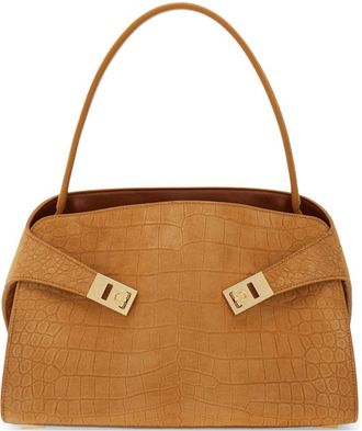 Ferragamo knuffel kleine leren draagtas