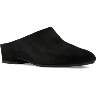 Aquatalia Umama Weatherproof Mule in Black Suede at Nordstrom, Size 10.5