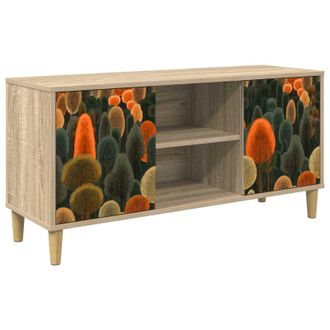 vidaXL Mueble De Tv Zaandam 102 X 33 X 50 Cm Sonoma Vidaxl