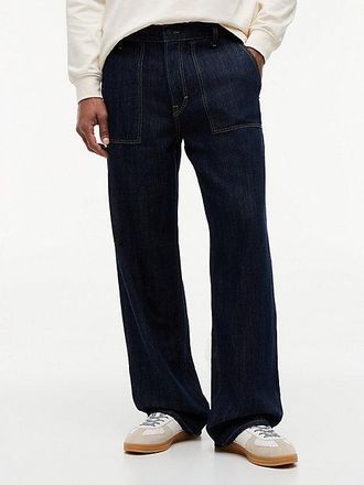 Tommy Hilfiger Jaimie Relaxed Straight Utility Jeans
