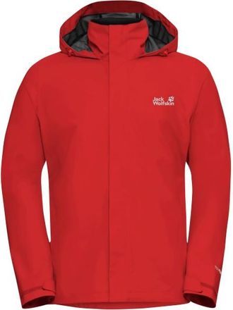 Jack Wolfskin Trailtime 2L Jacket Regenjacke f&uuml;r Herren | rot
