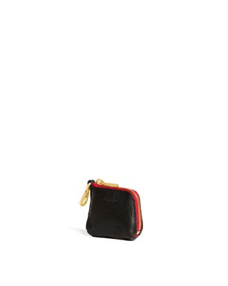 Hammitt Hammitt Syd Pouch Black Brushed Gold Red Zip