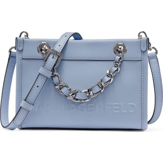 Karl Lagerfeld Savoie Crossbody in Blue Aura at Nordstrom