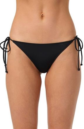 O'Neill Maracas Side Tie Bikini Bottoms in Black at Nordstrom, Size X-Small