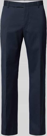 Windsor Anzughose mit B&uuml;gelfalten Modell Bene in Marine, Gr&ouml;&szlig;e 106
